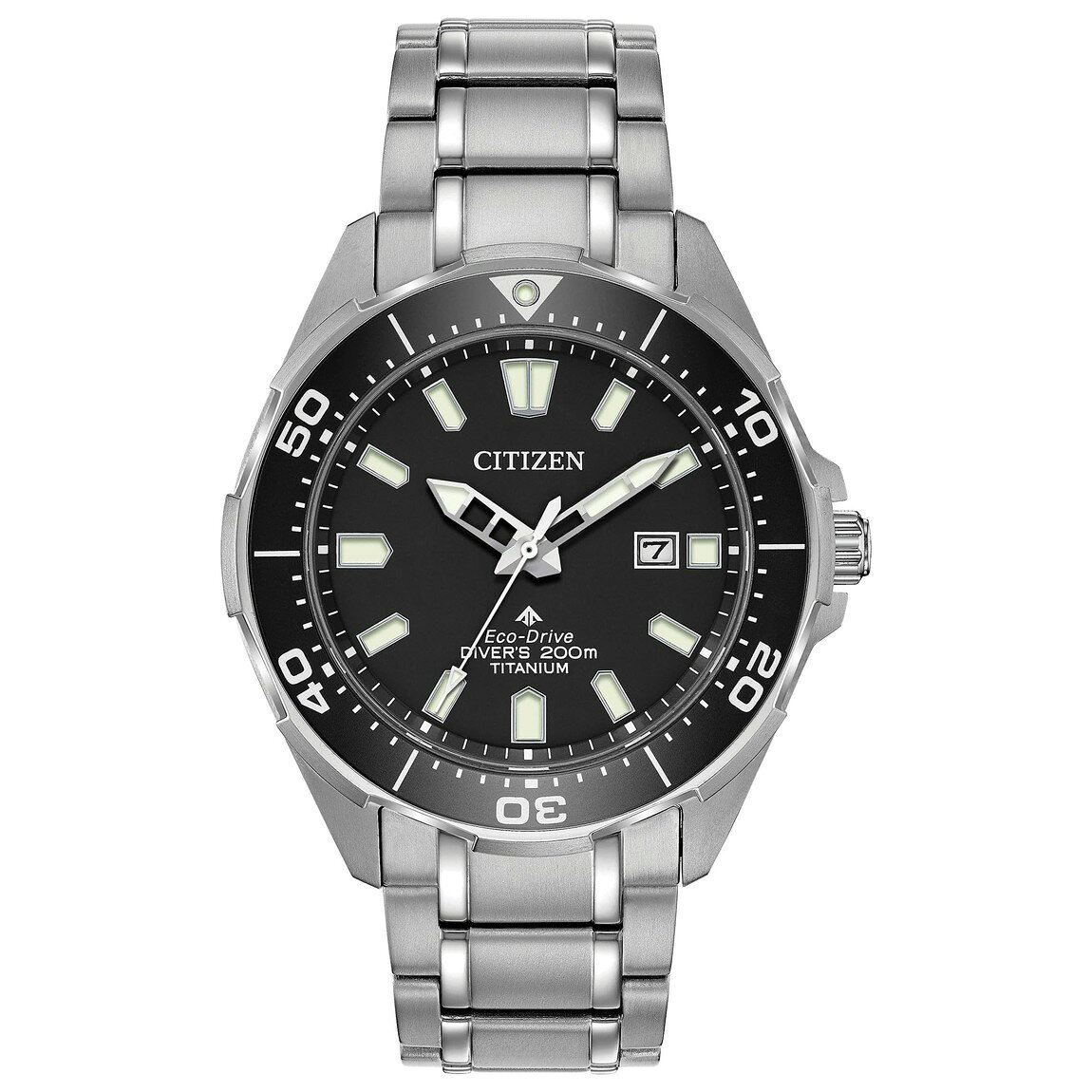 Citizen Promaster Sea 腕時計 エコ・ドライブ ブラックダイヤル メンズ 44mm BN0200-56E