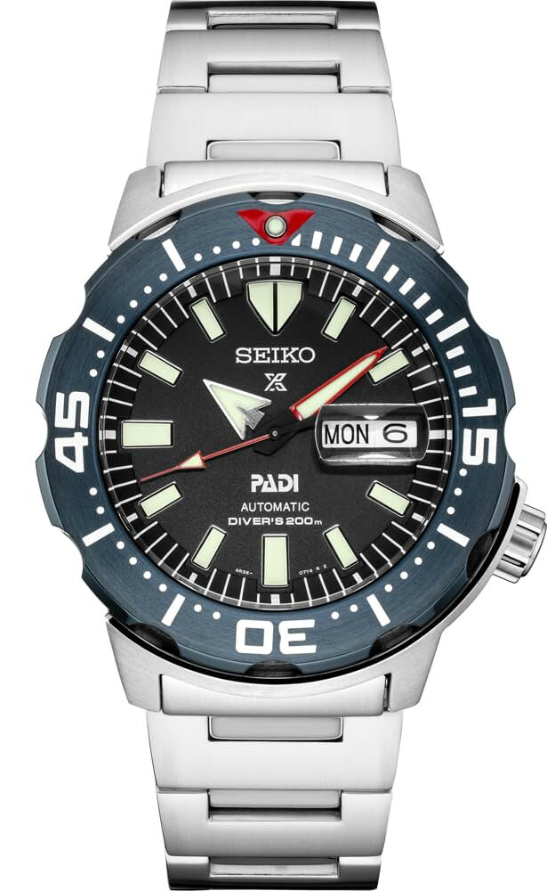 SEIKO Prospex PADI Special Edition 腕時計 200m潜水用防水 自動巻 メンズ SRPE27