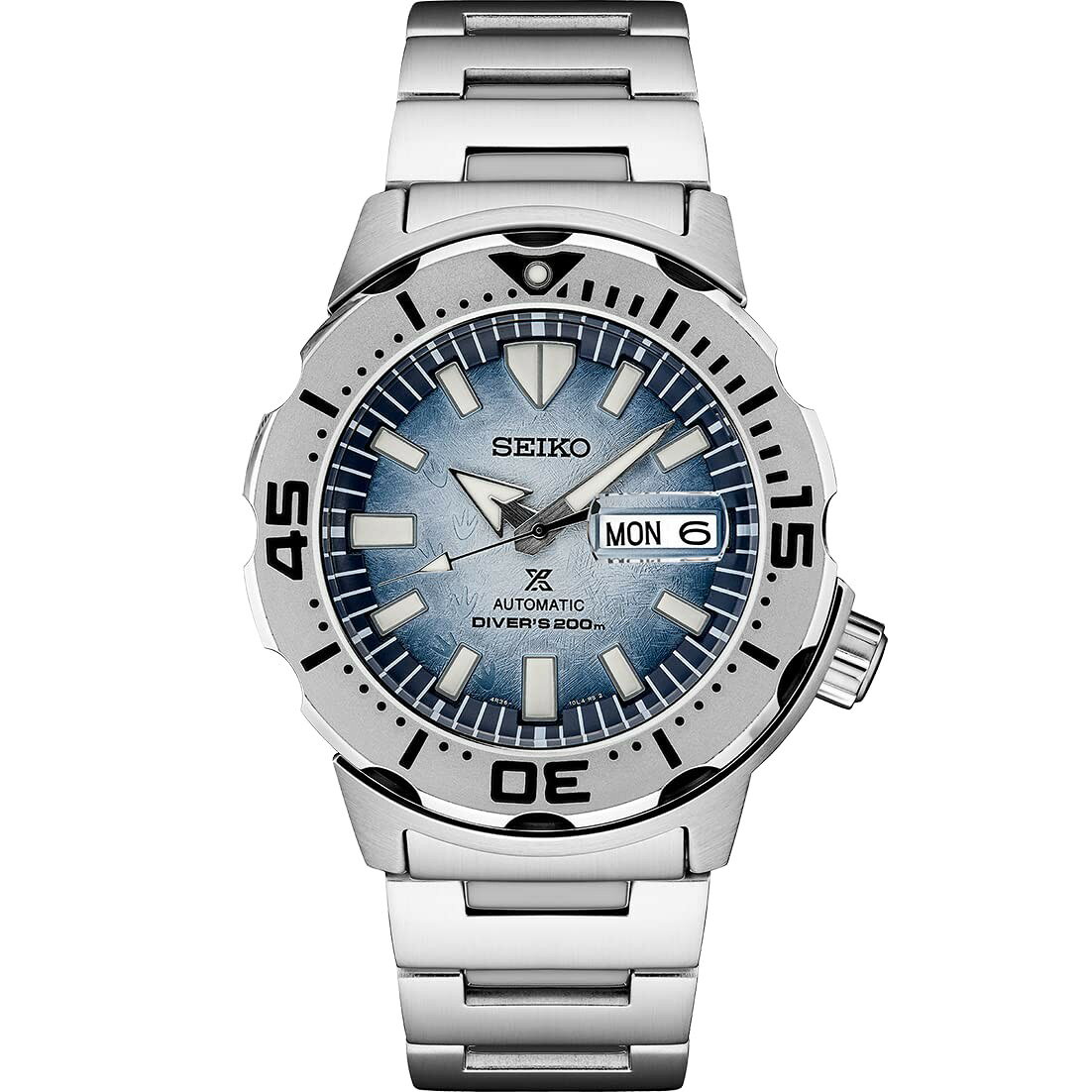 SEIKO Prospex 腕時計 メンズ ブラック文字盤 自動巻 ステンレススチール 42.4mm SRPG57