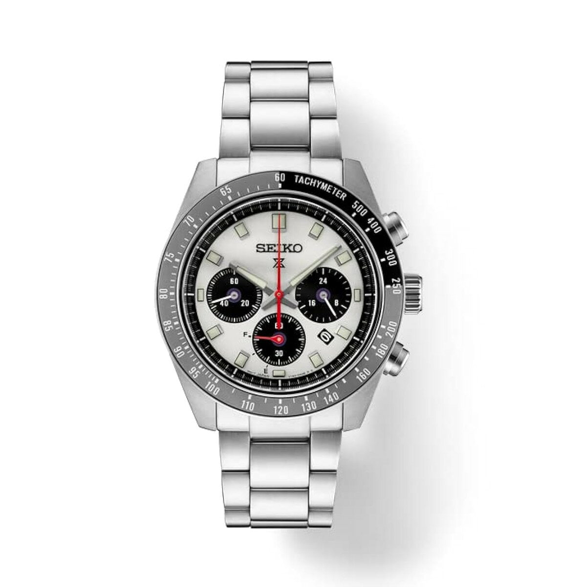 SEIKO Prospex Speedtimer 腕時計 ソーラー クロノグラフ シルバー文字盤 メンズ SSC911