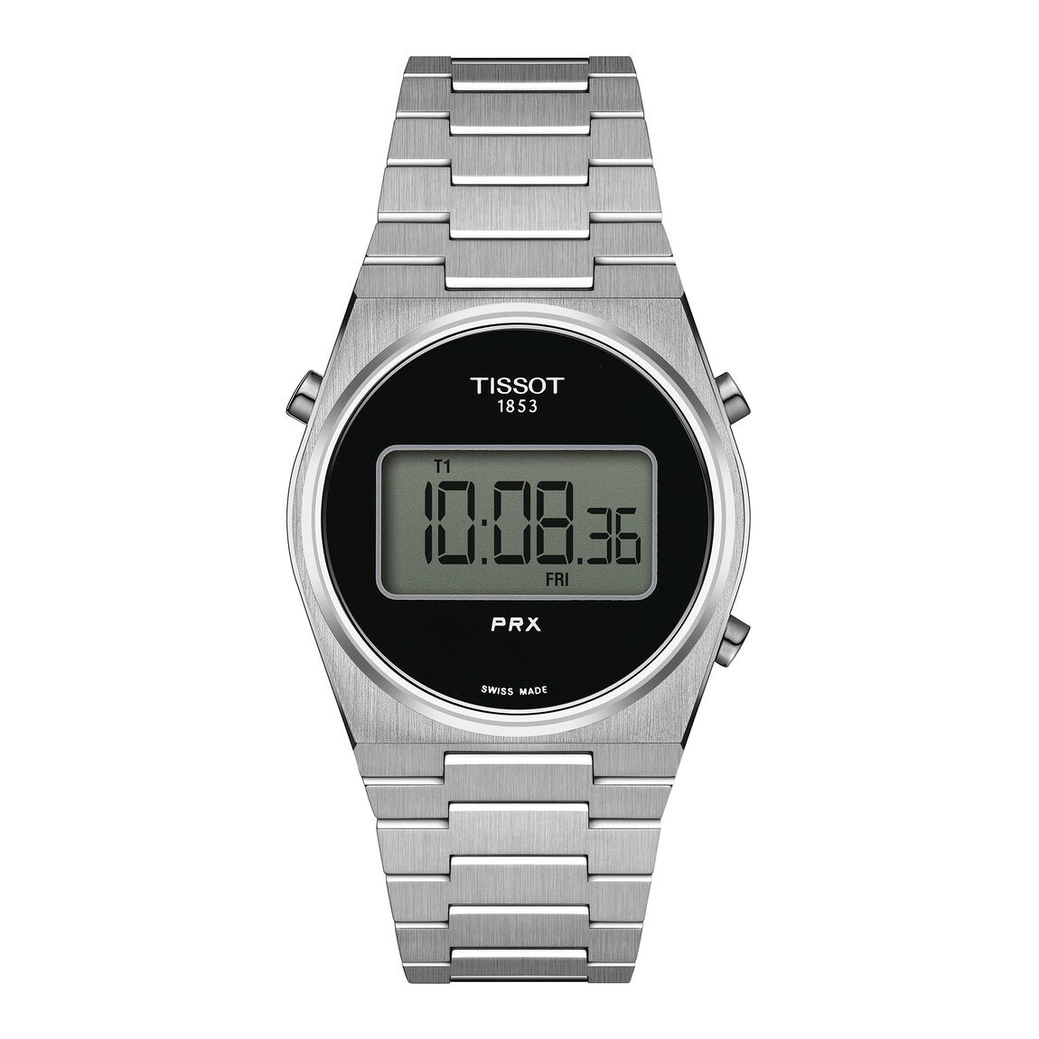 Tissot PRX Digital 35 mm 腕時計 デジタル クオーツ ステンレス シルバー 35mm