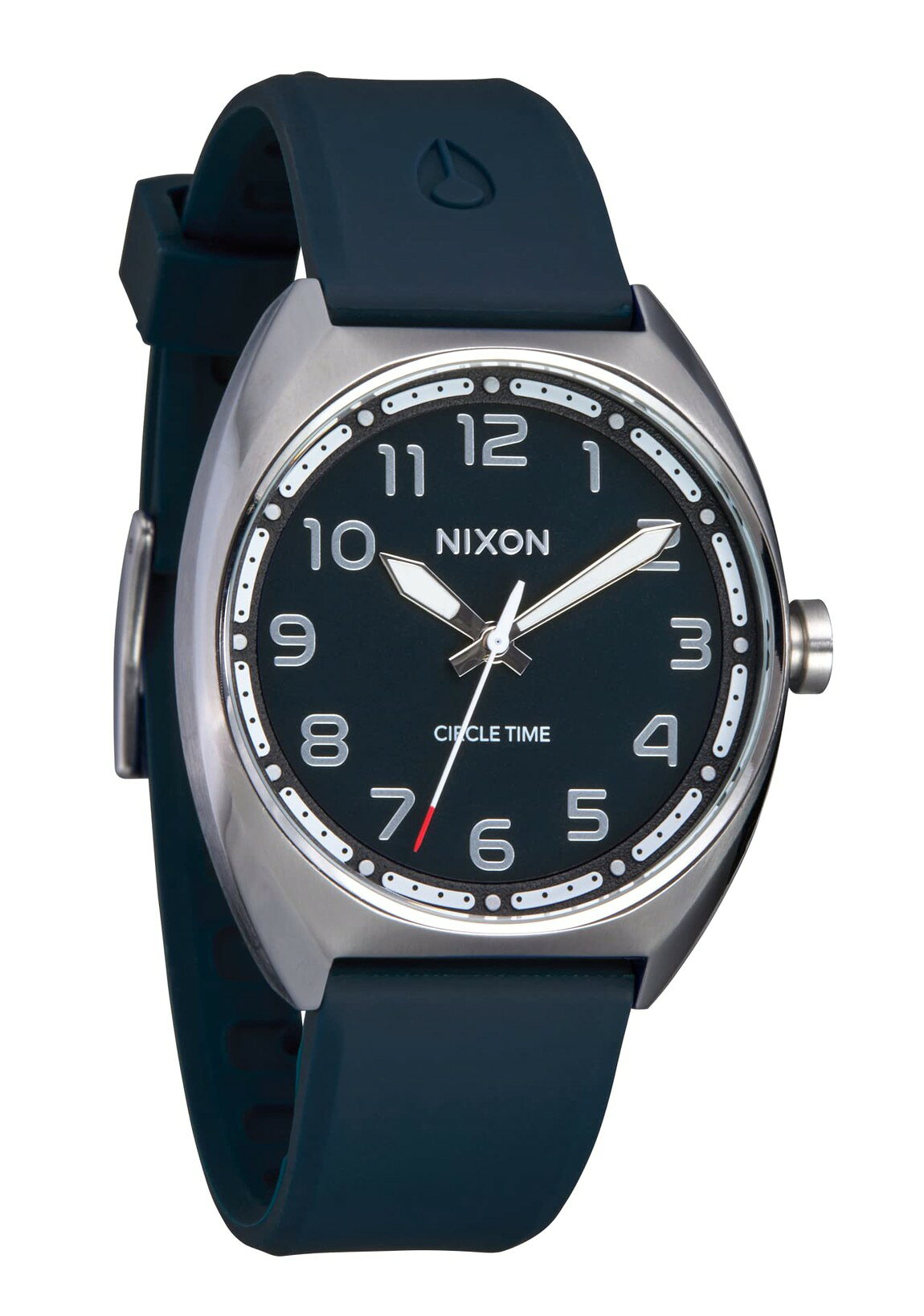 NIXON Mullet 腕時計 シルバー/ティール 38mm クオーツ ユニセックス A1365