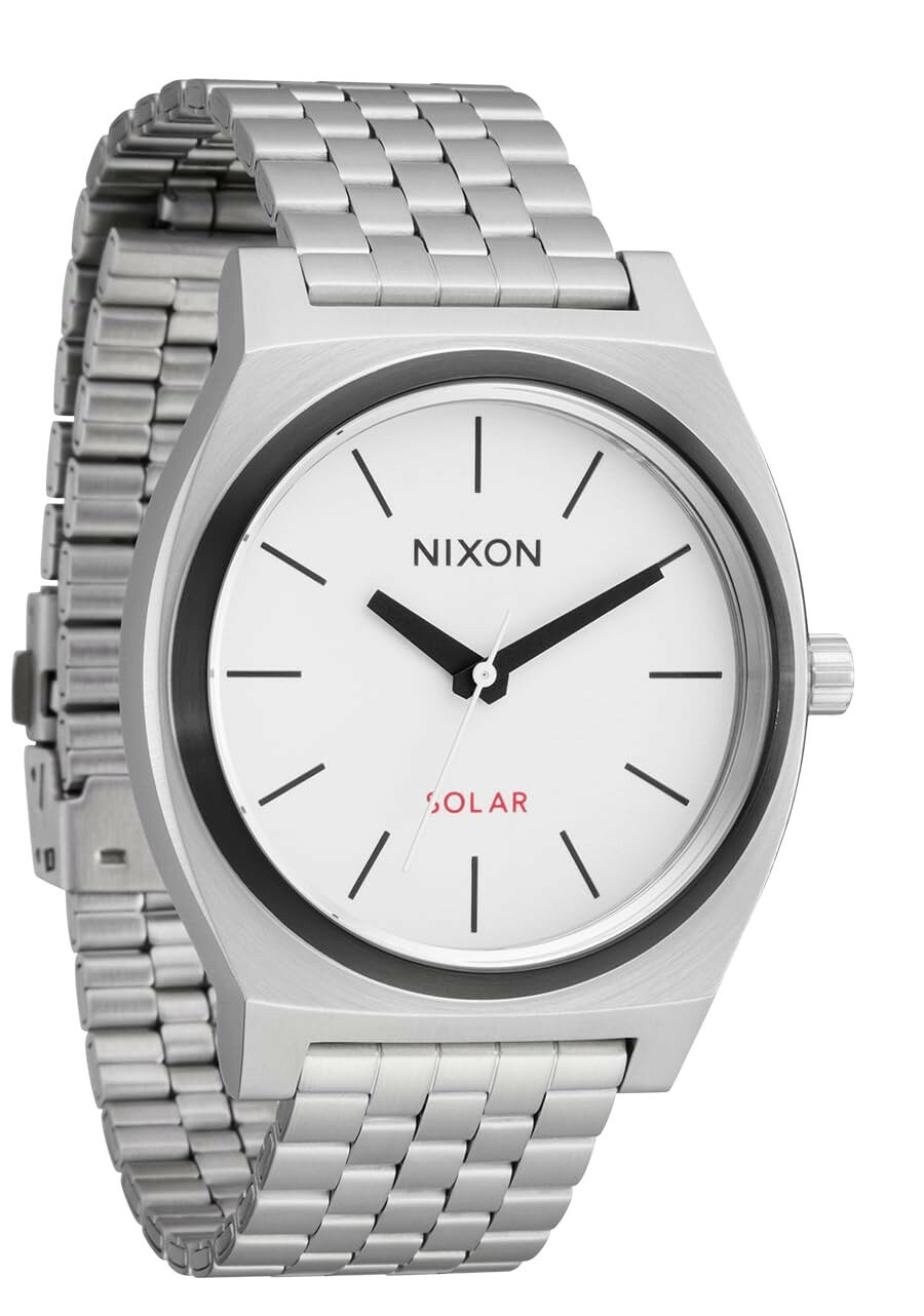 NIXON Time Teller Solar 腕時計 メンズ ソーラー アナログ 100m防水 ステンレス A1369