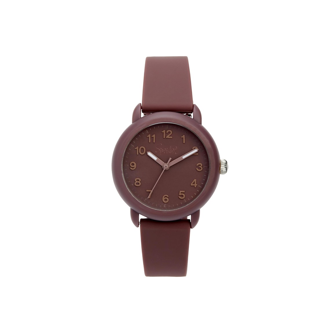 Speidel Eco Nude Watch 腕時計 34mm クオーツ シリコンバンド ニュートラルカラー メルロー