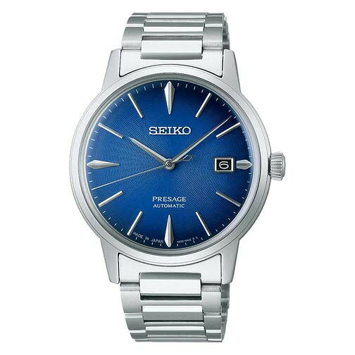 SEIKO Presage 腕時計 メンズ 自動巻 ブルーダイヤル ステンレス 4R35 SRPJ13