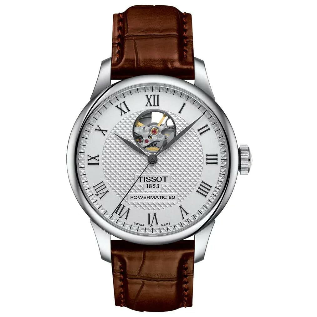Tissot Le Locle Powermatic 80 Open Heart 腕時計 メンズ オートマチック 39.3mm