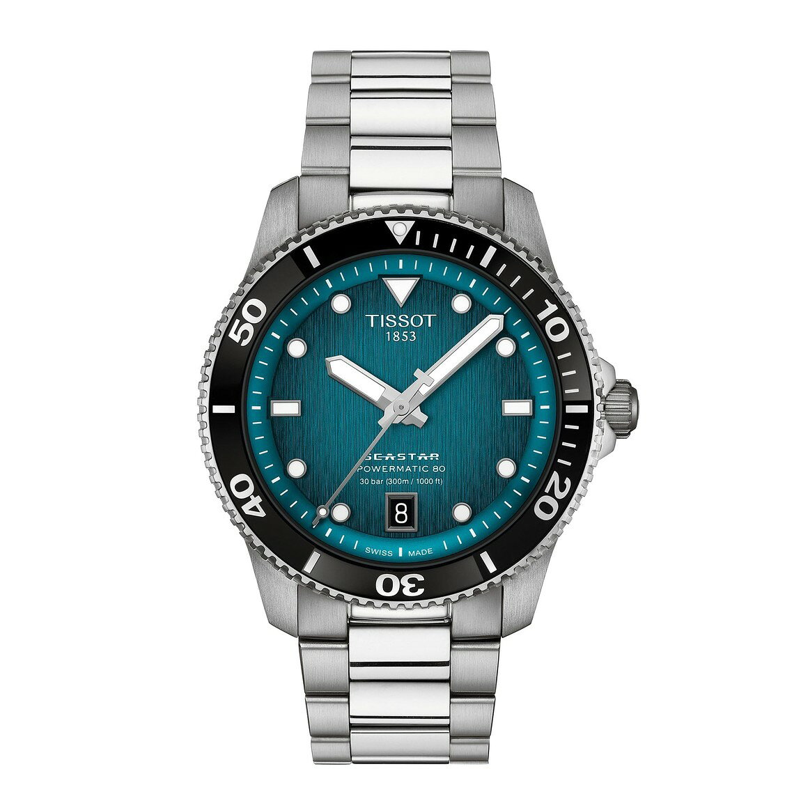Tissot Seastar 1000 Powermatic 80 40MM 腕時計 メンズ 300m防水 自動巻き