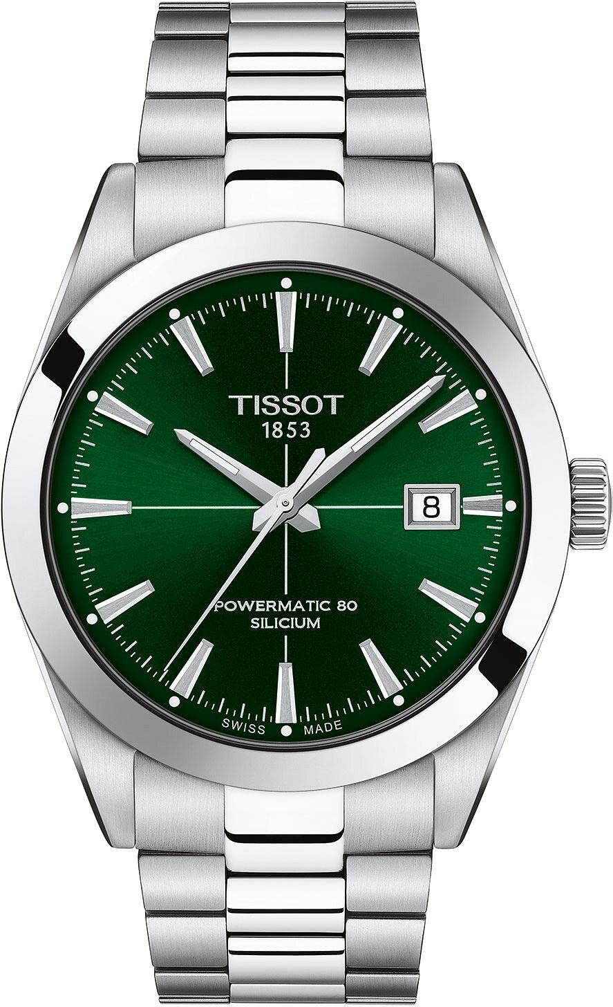 Tissot Gentleman Auto 腕時計 ステンレススチール グレー文字盤 自動巻き メンズ T1274071109101