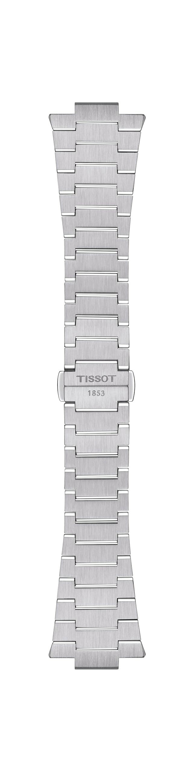 BasqueバスクのTissot PRX 35mm 腕時計 クオーツ 316Lステンレススチール グレー文字盤 ユニセックス T1372101135100｜アングル2