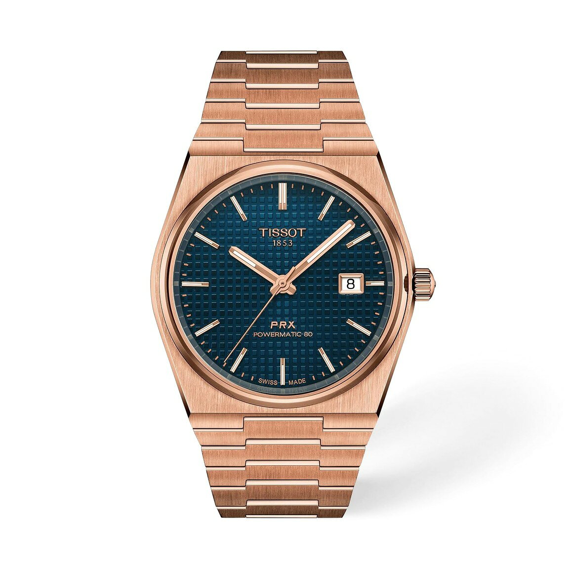 Tissot PRX Powermatic 80 腕時計 メンズ ローズゴールド 40mm 自動巻き T1374073304100