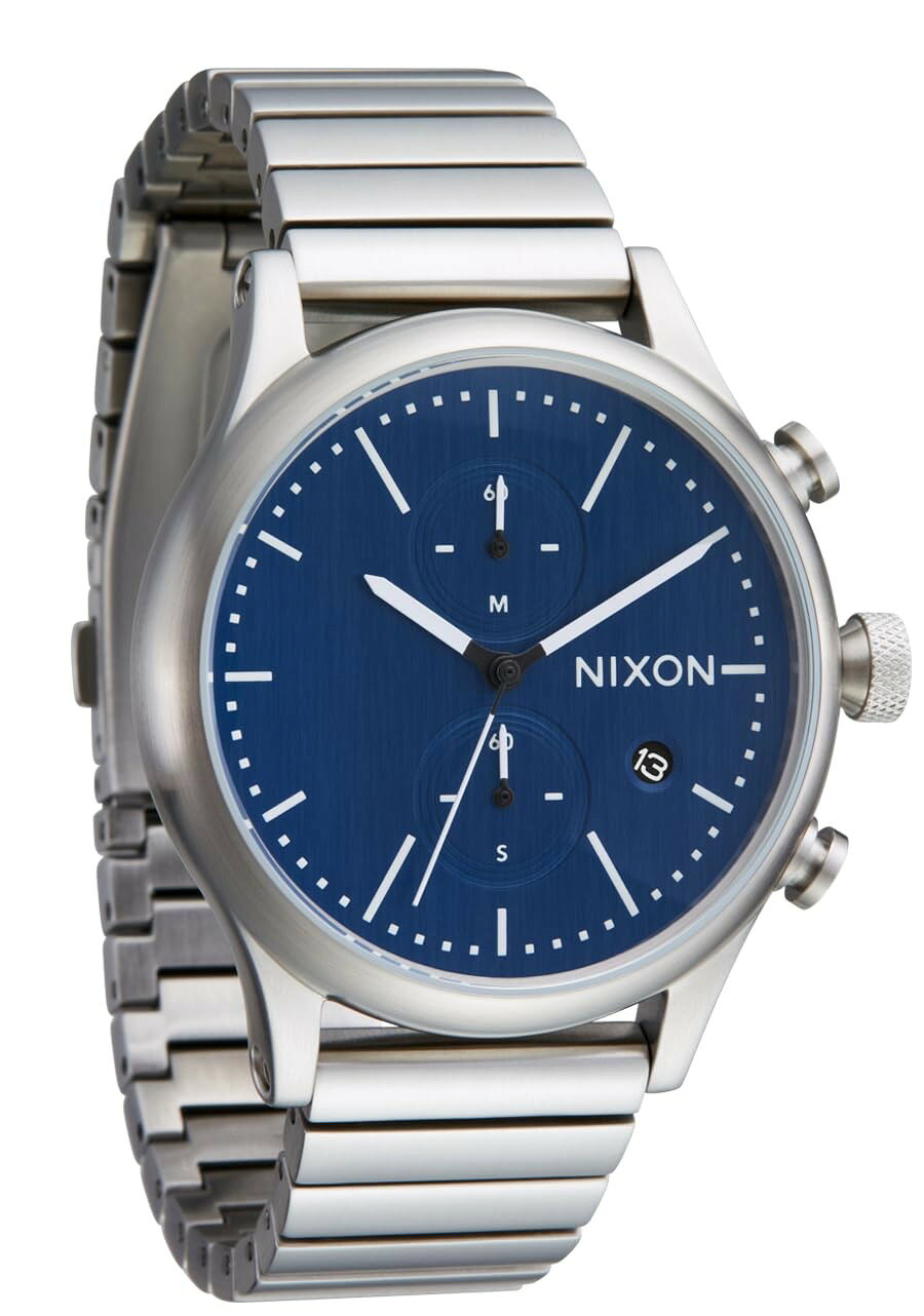 NIXON Station Chrono 腕時計 メンズ クロノグラフ ステンレス 41mm