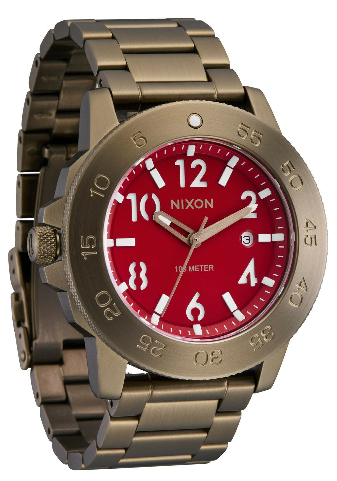 NIXON Smyth 44 腕時計 メンズ アナログ 日本製クオーツ ステンレス サファイアガラス 100m防水 A1414