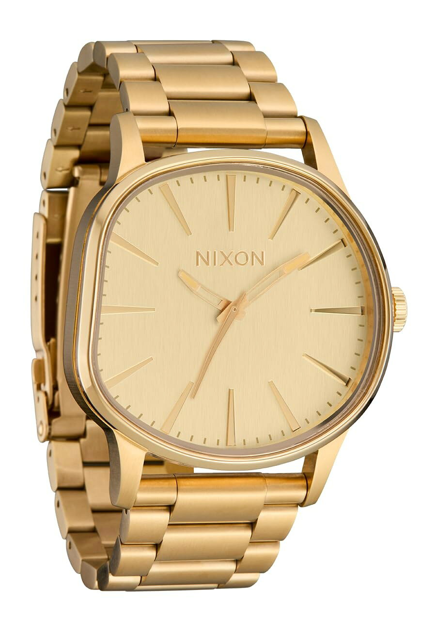 NIXON Sentry Wobble 腕時計 42mm ステンレス クオーツ メンズ A1461-50m
