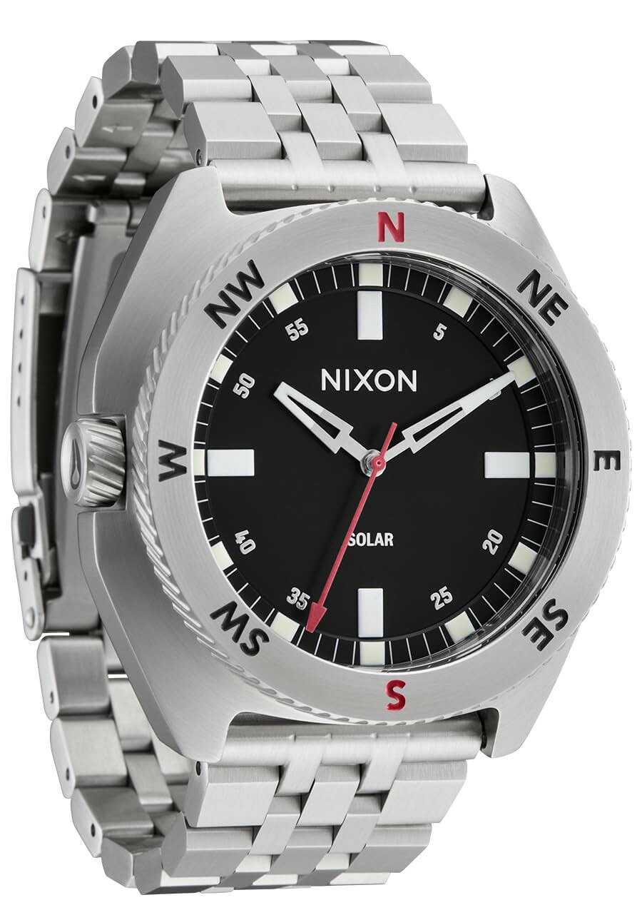NIXON OCO 44 腕時計 ソーラー アナログ ステンレスベルト 44mm 100m防水 A1462