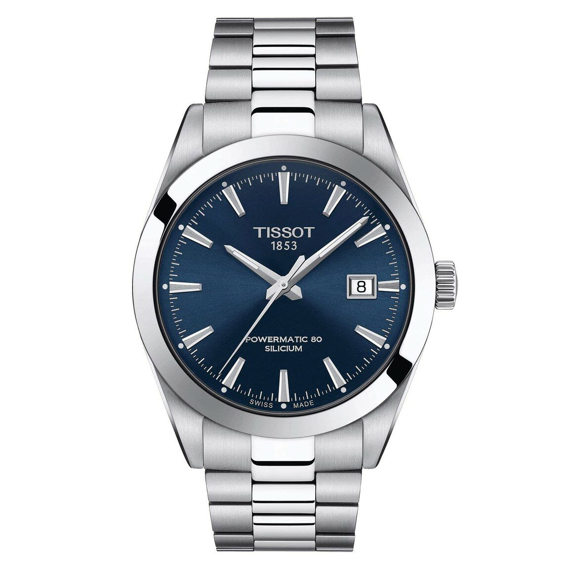 Tissot Gentleman 腕時計 メンズ グレー文字盤 ステンレス 自動巻き T1274071104100