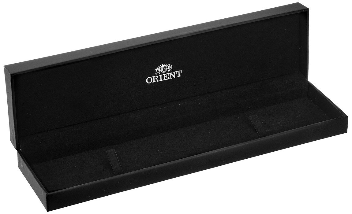 BasqueバスクのOrient Dress Watch 腕時計 オープンハート ブルー文字盤 レザーベルト メンズ RA-AG0015L｜アングル2