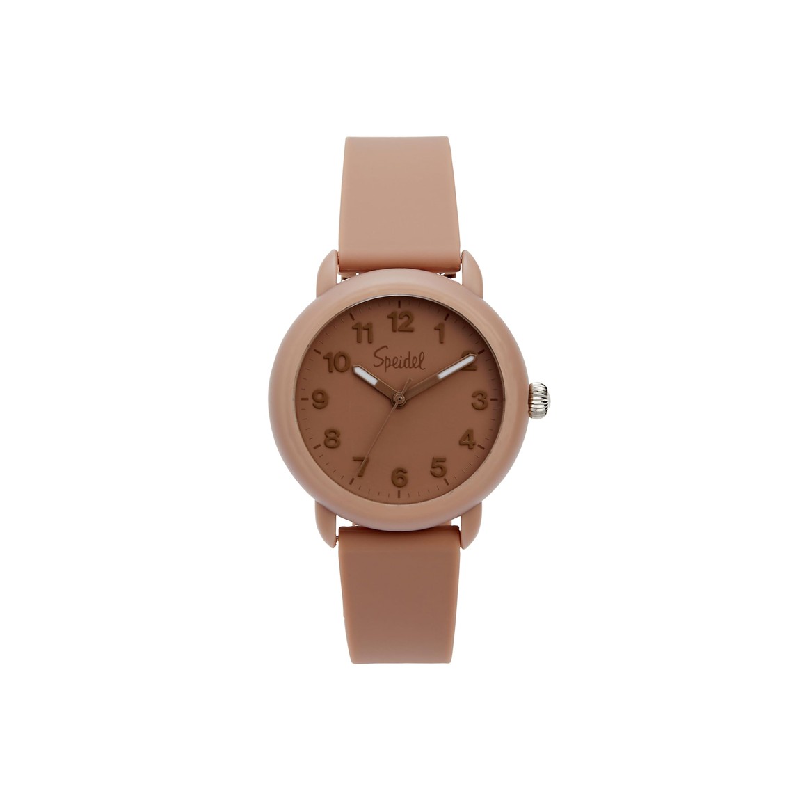 Speidel Eco Nude Watch 腕時計 クオーツ 34mm シリコンバンド シエナ