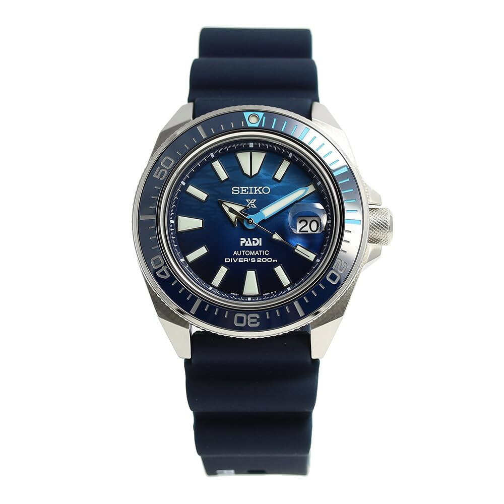 Seiko Prospex Samurai Great Blue PADI Special Edition 腕時計 メンズ 自動巻き ブルー SRPJ93K1
