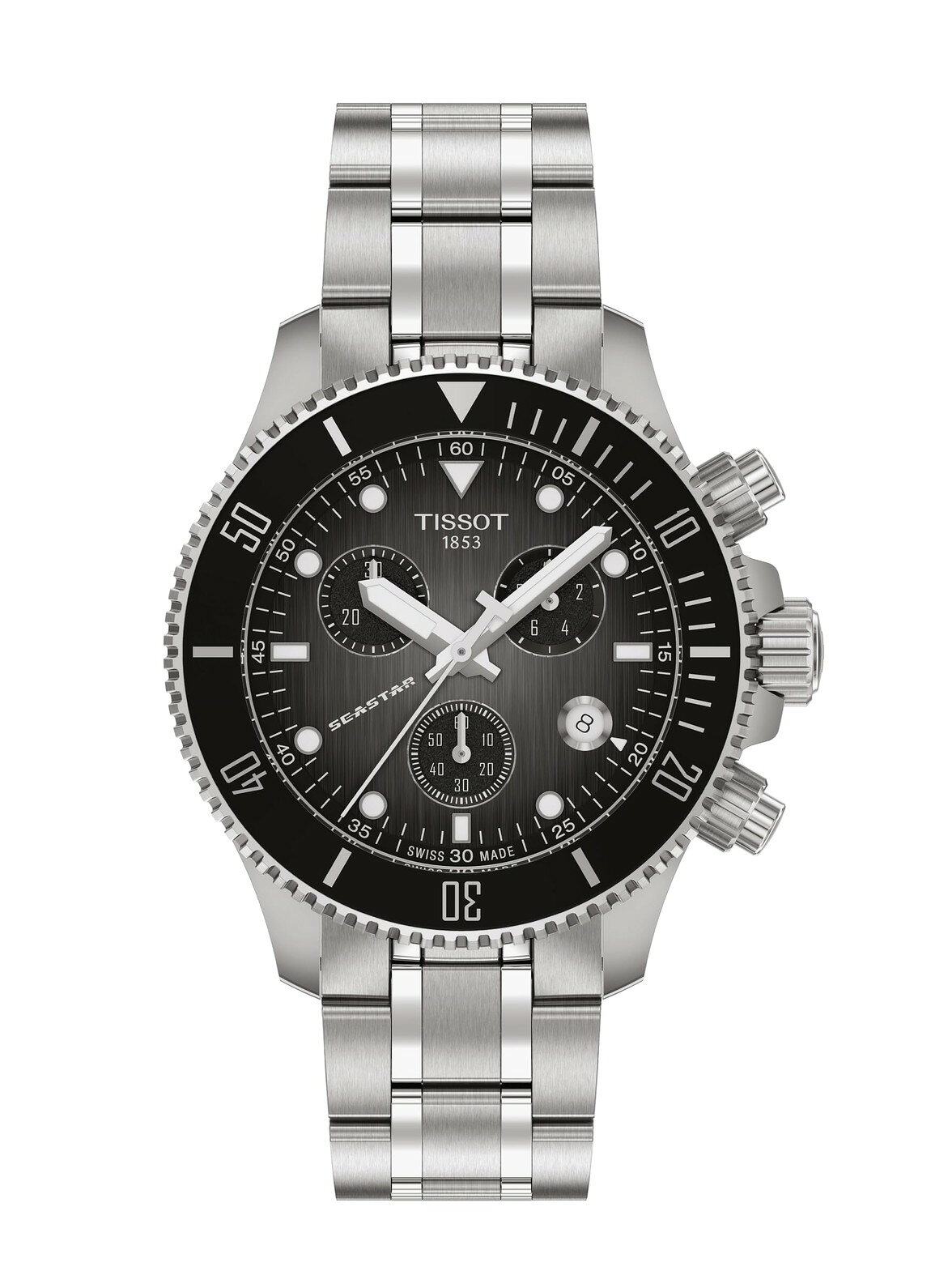 Tissot Seastar 1000 Quartz Chronograph 38mm 腕時計 ステンレス クオーツ クロノグラフ 30気圧防水