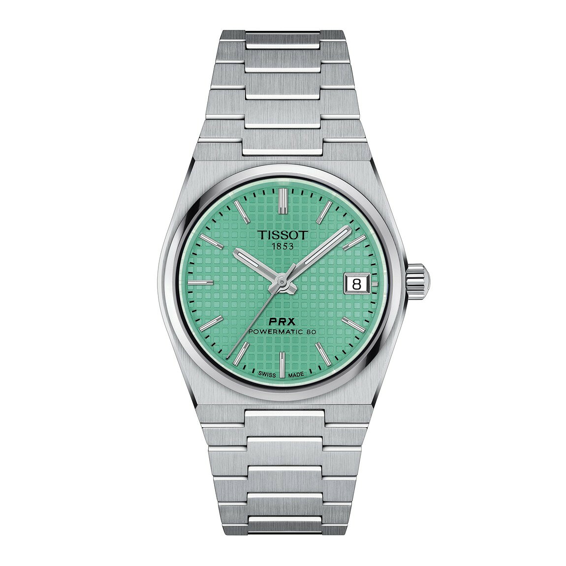 Tissot PRX Powermatic 80 35mm 腕時計 グレー ステンレス 自動巻き T1372071109101