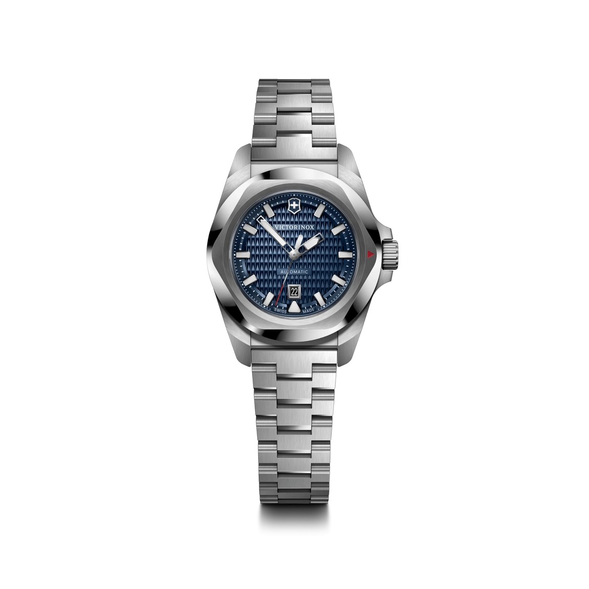 Victorinox I.N.O.X Small Automatic 腕時計 ブルー文字盤 ステンレススチール 32mm 242026