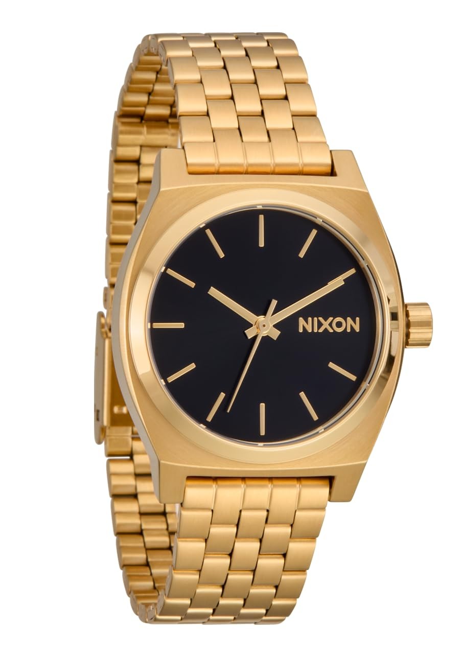 NIXON Medium Time Teller 腕時計 レディース 31mm ステンレス 100m防水 日本製クオーツ A1130
