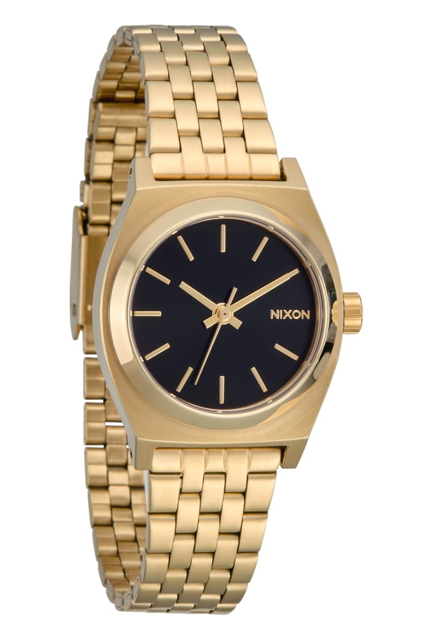 NIXON Small Time Teller 腕時計 レディース 26mmケース ステンレス クオーツ 100m防水 A399
