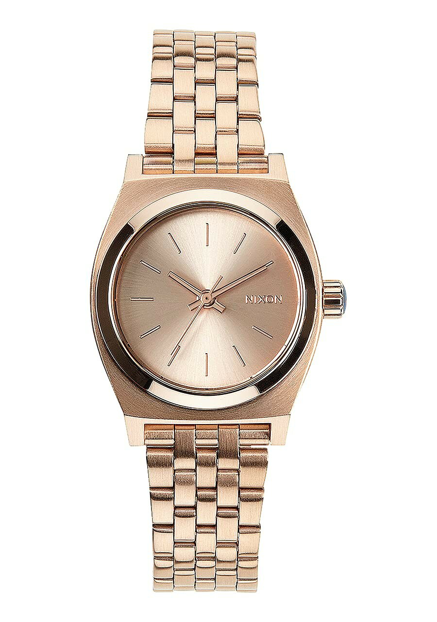 NIXON Small Time Teller 腕時計 レディース ローズゴールド クオーツ 26mm A399897