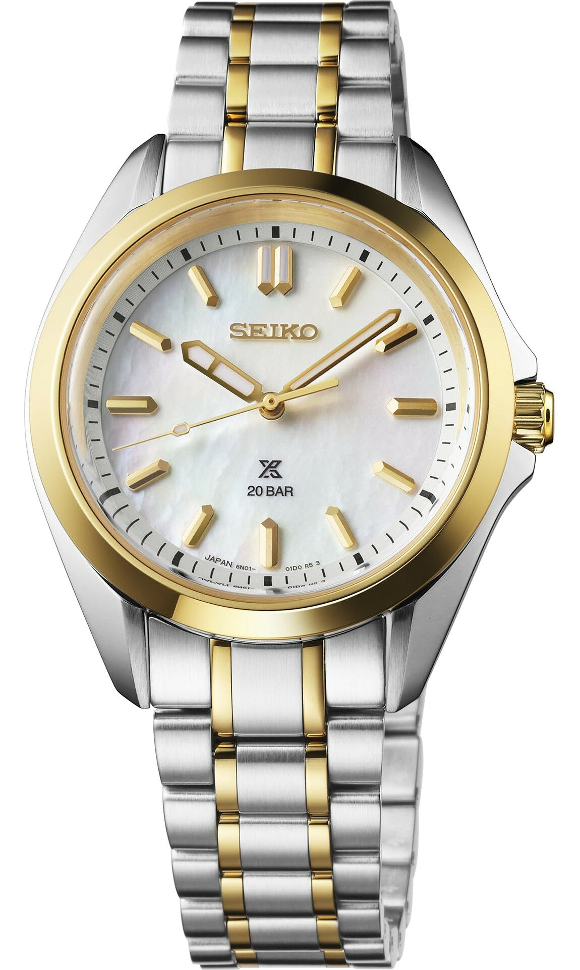 SEIKO Prospex SUR608 腕時計 レディース マザーオブパール ステンレス クオーツ SUR608