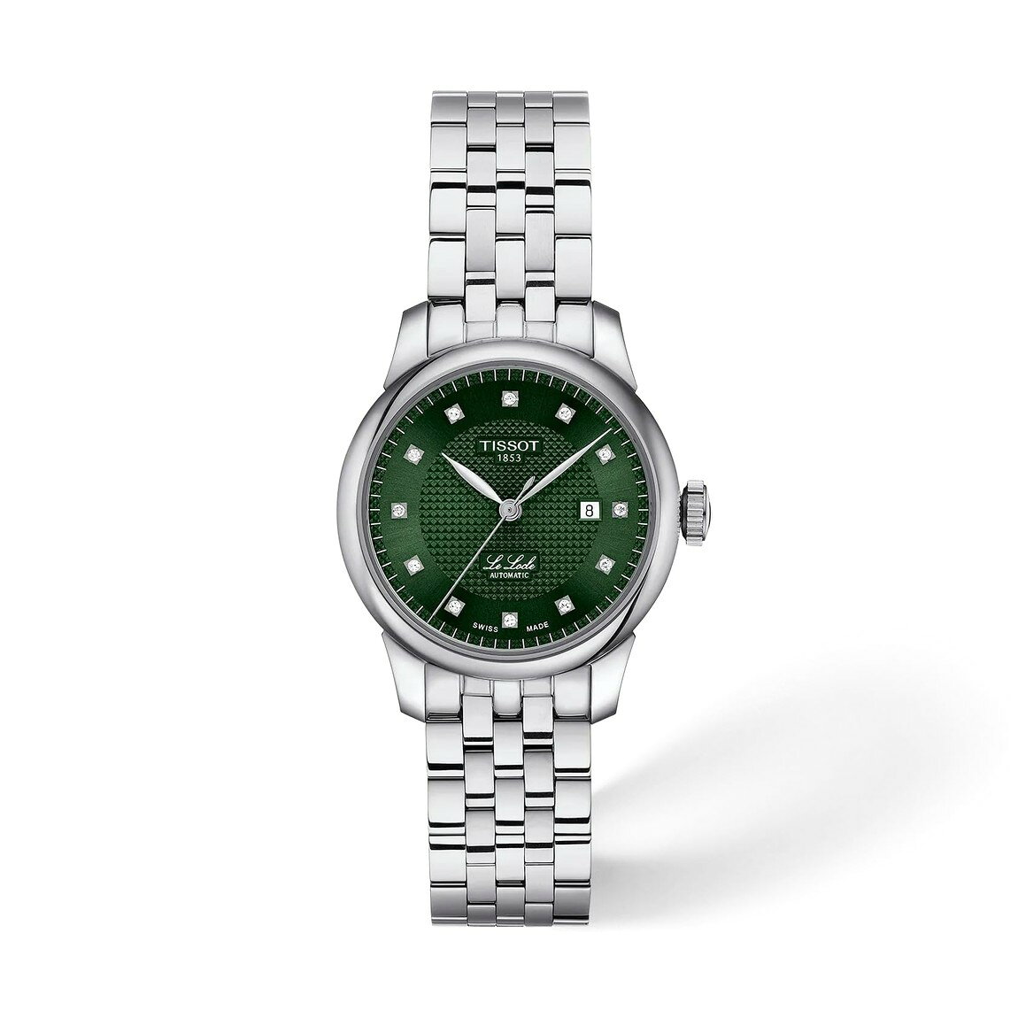 Tissot Le Locle 腕時計 レディース グリーン文字盤 自動巻き ステンレス 29mm