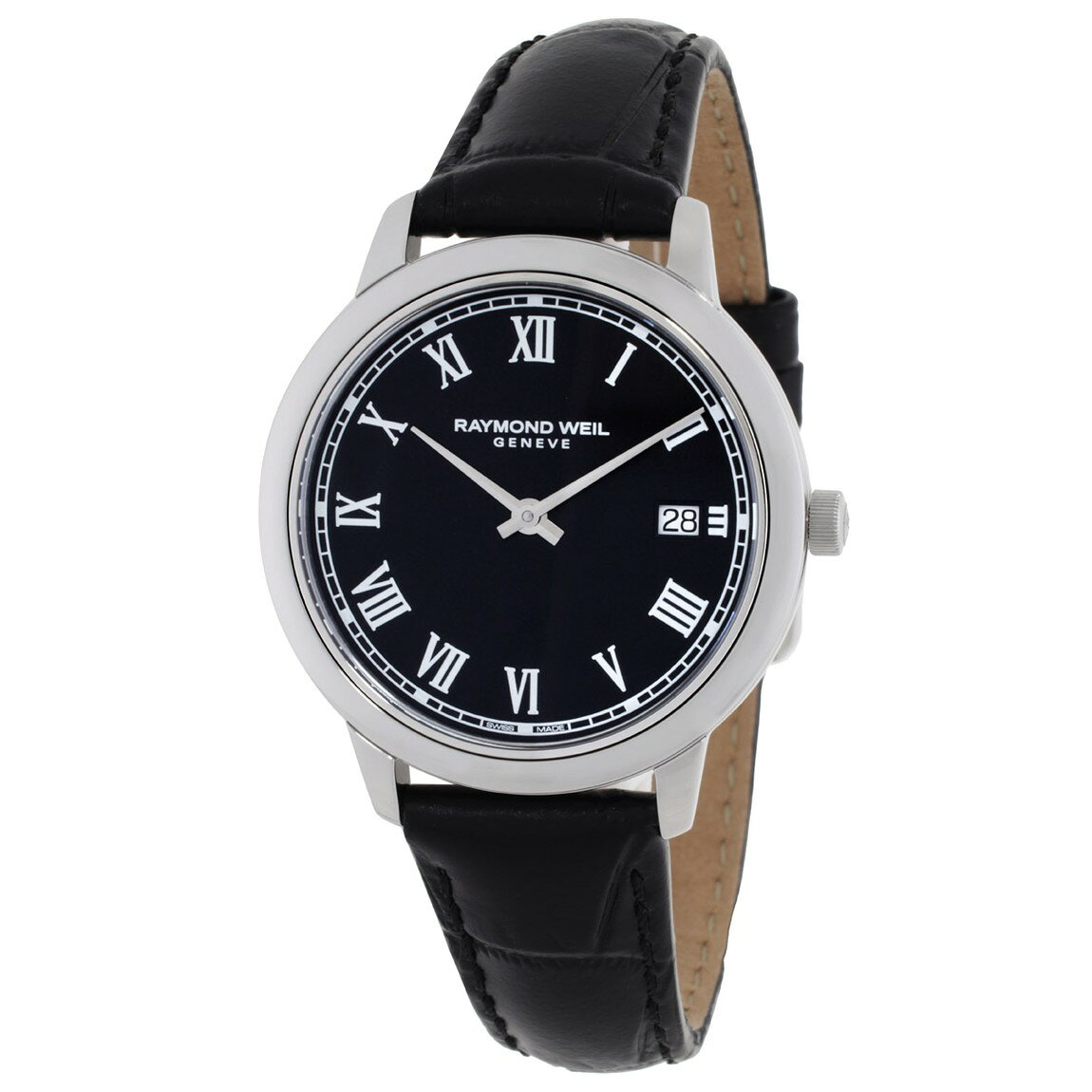Raymond Weil Toccata 腕時計 ブラック文字盤 クオーツ レディース 5385-STC-00200