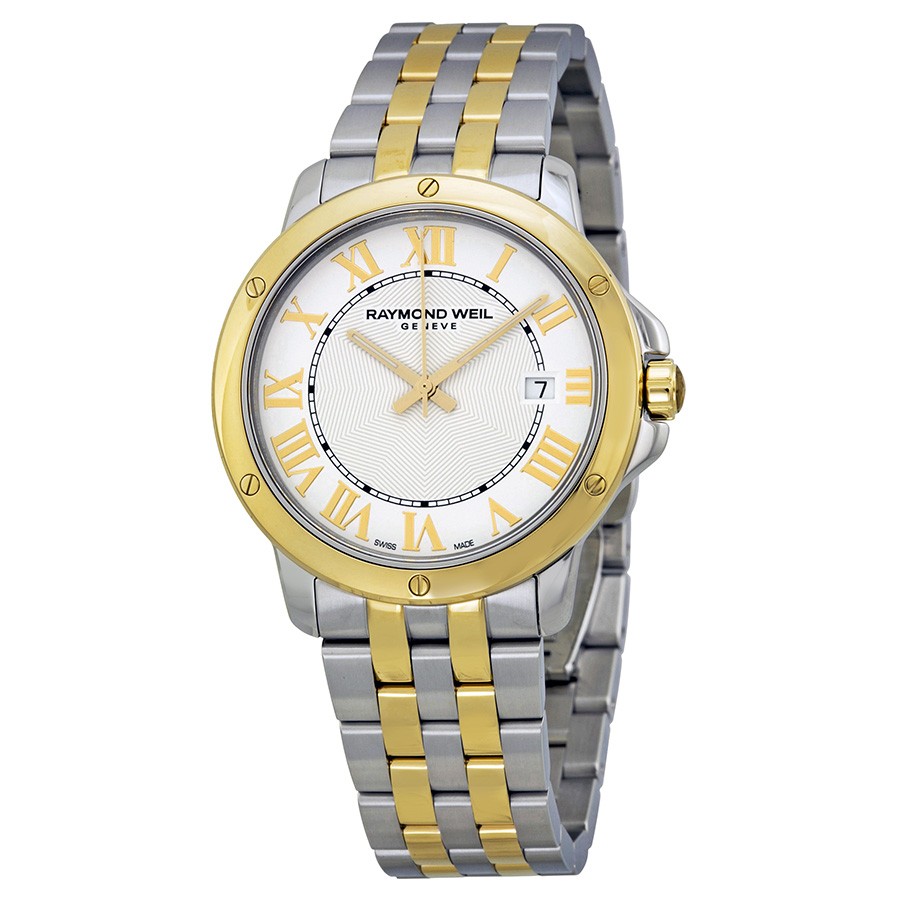 Raymond Weil Tango 腕時計 ホワイト文字盤 ツートンカラー ステンレス クオーツ メンズ 5591-STP-00308