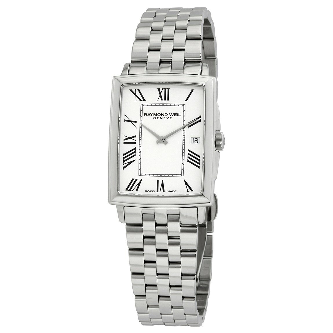 Raymond Weil Toccata 腕時計 クオーツ ホワイト文字盤 ステンレススチール メンズ 5425-ST-00300