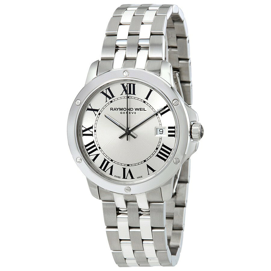 Raymond Weil Tango 腕時計 シルバー文字盤 ステンレス クオーツ メンズ 5591-ST-00659