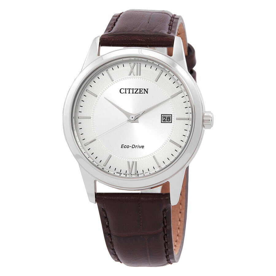樂天商城 - Citizenシチズン腕時計 逆輸入 Classic Eco Drive シルバー ダイヤル メンズ ウォッチ AW1780 25A