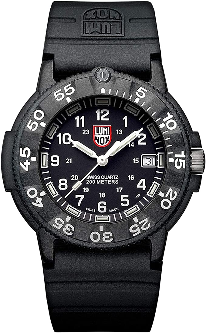 Luminox~mbNX IWi lCr[ V[ XS.3001.F Y EHb` 43mm - ~^[ EHb` ubN t@\ 200m h