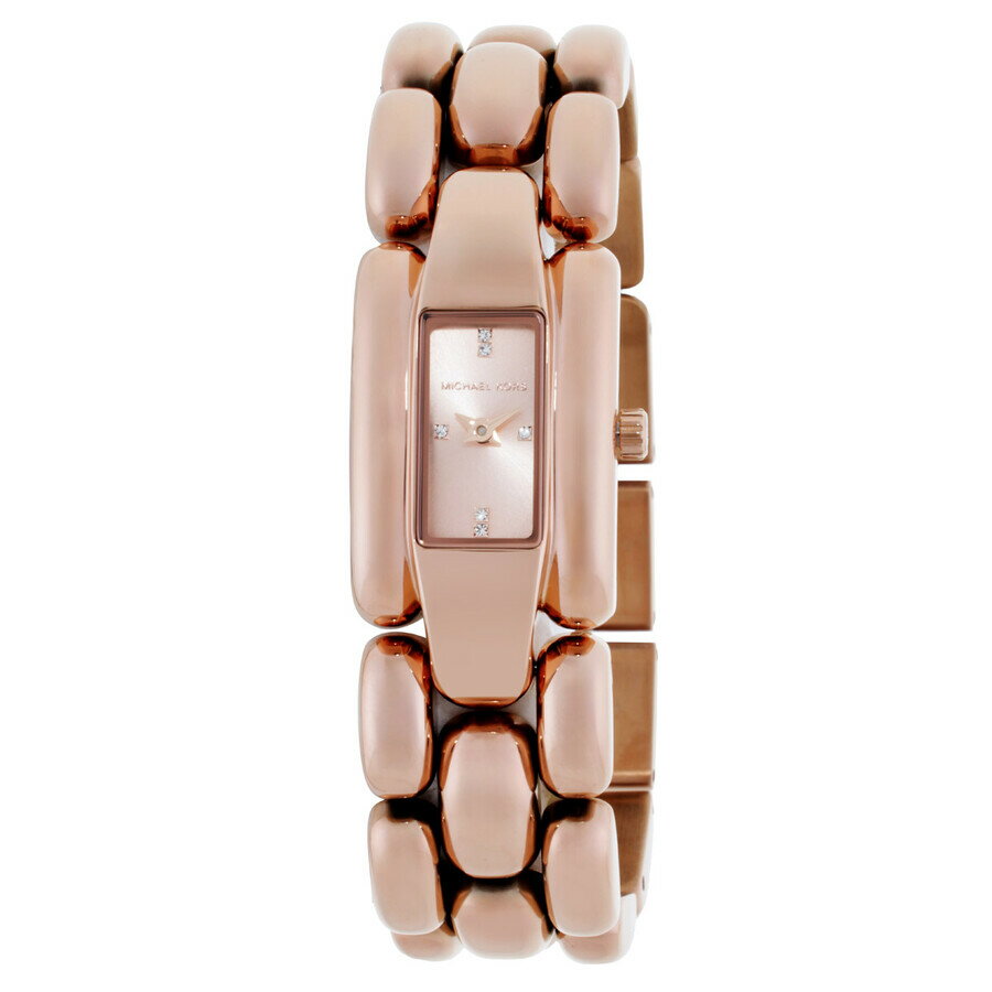 Other - Michael Kors Hally 腕時計 レディース クォーツ ローズゴールド スクエアケース ブレスレット
