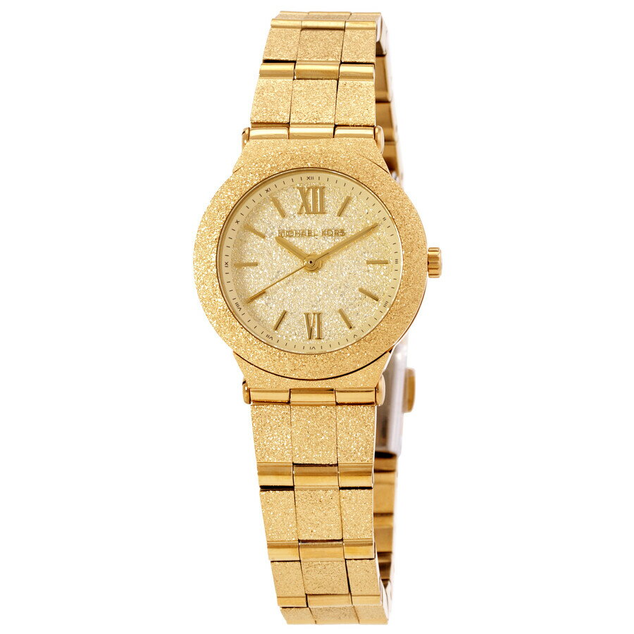 F, H, W - Michael Kors Petite Billie レディース 腕時計 クォーツ ゴールドカラー 26mm