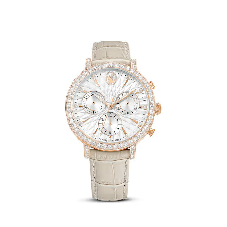 Matrix Tennis Chrono マトリックス テニス クロノ シルバー 5702849 Swarovskiスワロフスキー