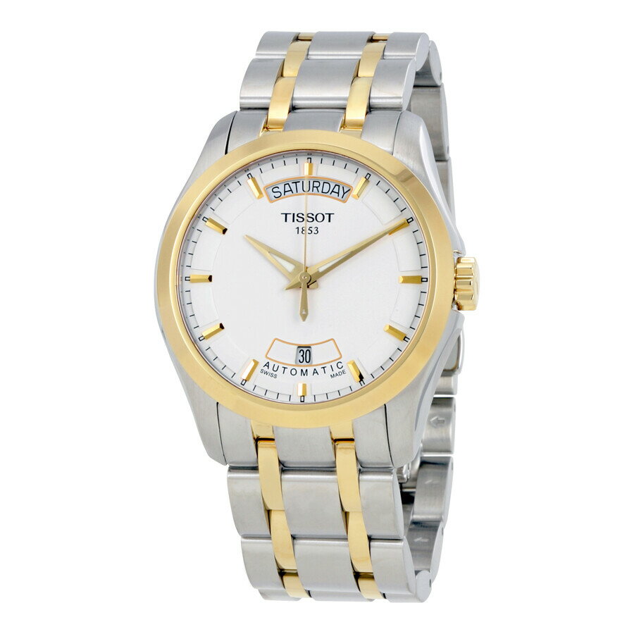Rakuten - Tissotティソ T-トレンド クチュリエ ホワイトダイヤル メンズウォッチ T0354072201100