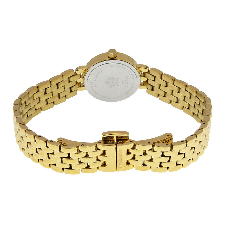 Tissotティソ T-トレンド ラブリー シルバーダイヤル レディースウォッチ T0580093303100