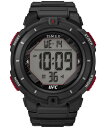 Timex メンズ UFC Rumble 50mm Watch - Black Strap Digital Dial Black Case タイメックス腕時計 並行輸入品