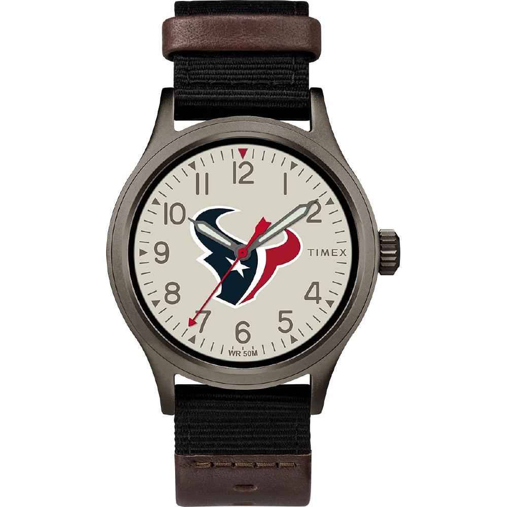 Timex Y TWZFTXNMB NFL Clutch Houston Texans Watch ^CbNXrv sAi