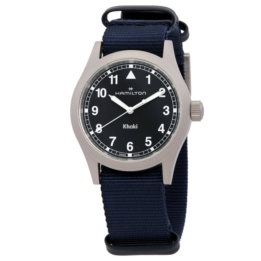 Hamiltonハミルトン カーキ フィールド クォーツ ブラックダイヤル ウォッチ H69301940