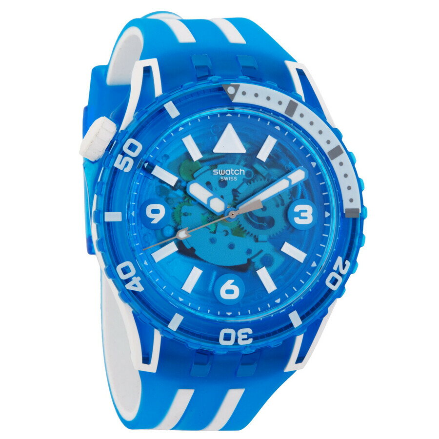 Swatch Blue Fire 腕時計 メンズ レディ�
