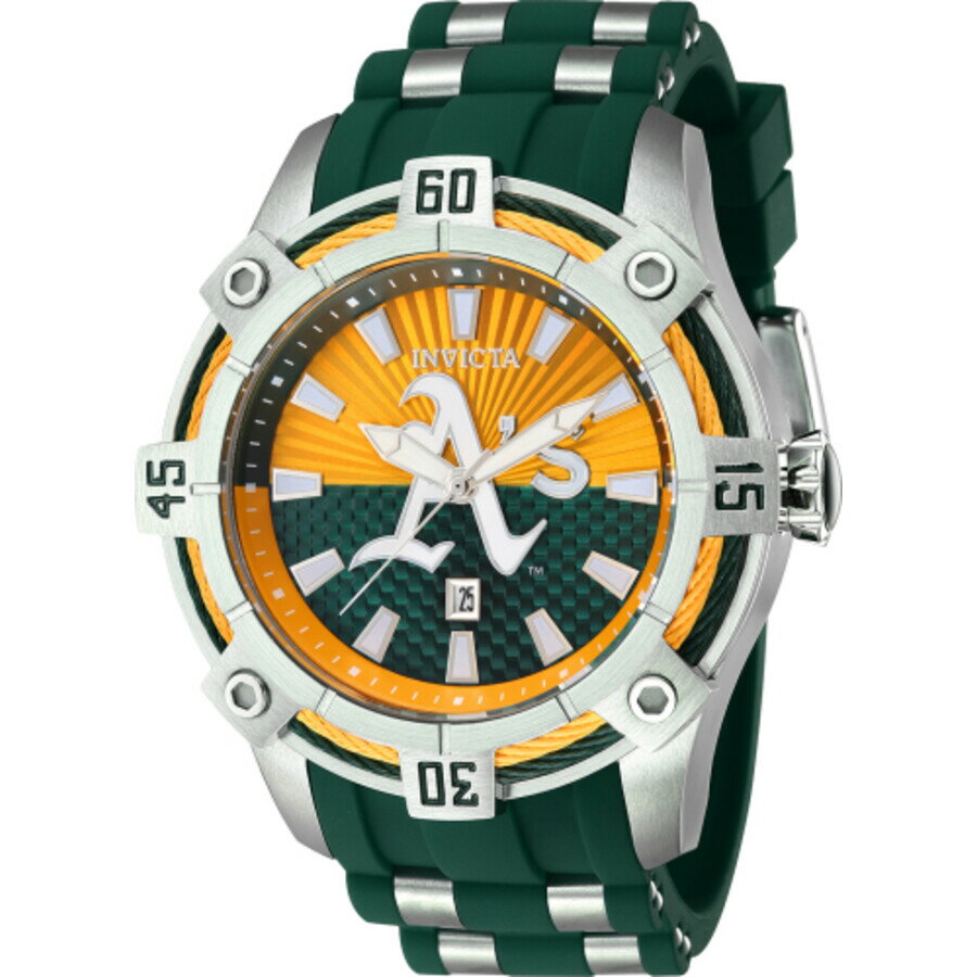 Invictaインビクタ MLB Oakland Athletics クォーツ メンズ ウォッチ 43278