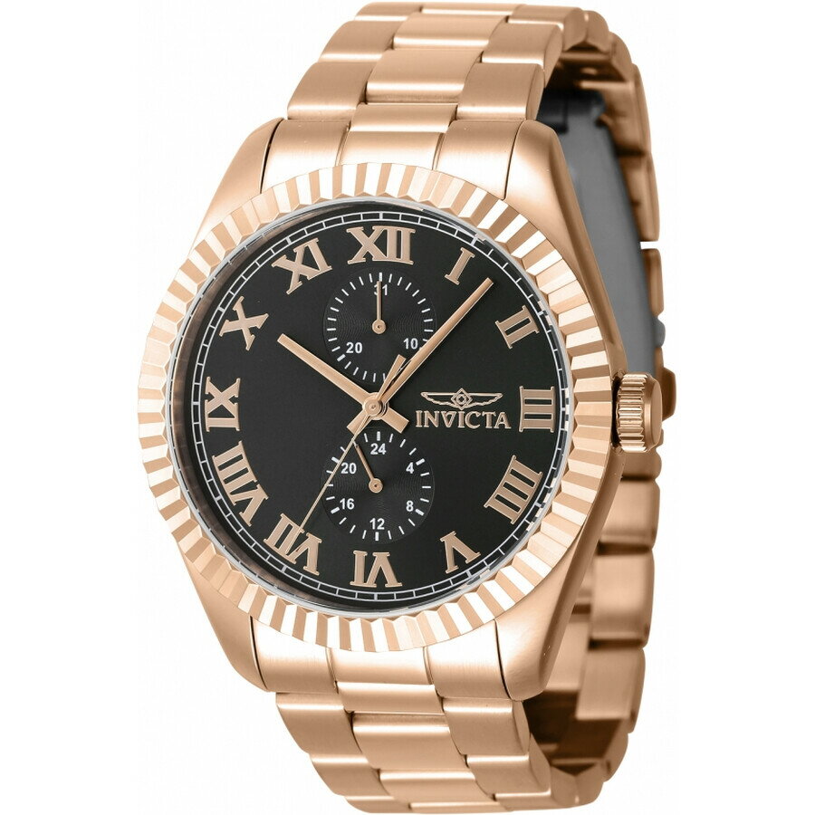 Other - Invictaインビクタ Specialty GMT クォーツ ブラック ダイヤル メンズ ウォッチ 47432