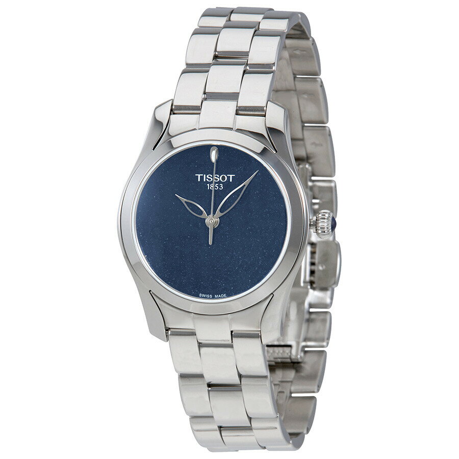 Rakuten - Tissot T-Wave II レディース腕時計 クォーツ ブルー文字盤 ステンレススチールブレス