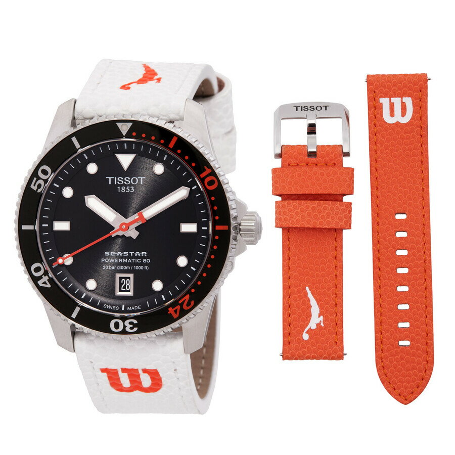 Other - Tissot Seastar Wilson WNBA 自動巻き 腕時計 ブラック文字盤 メンズ レディース ユニセックス