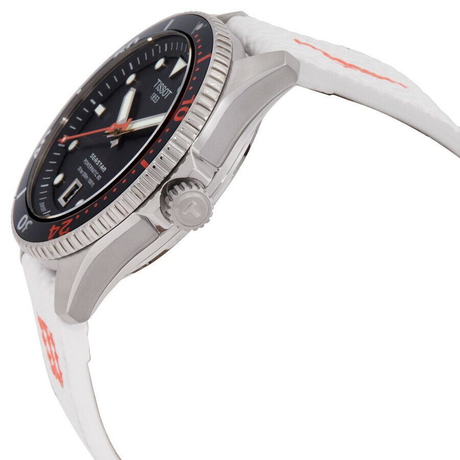 Tissot Seastar Wilson WNBA 自動巻き 腕時計 ブラック文字盤 メンズ レディース ユニセックス 2